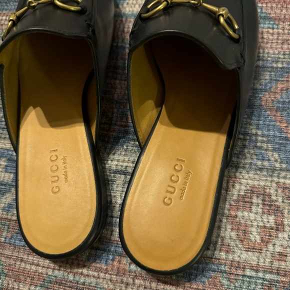 Gucci Princetown Leather Mules - Picture 7 of 12